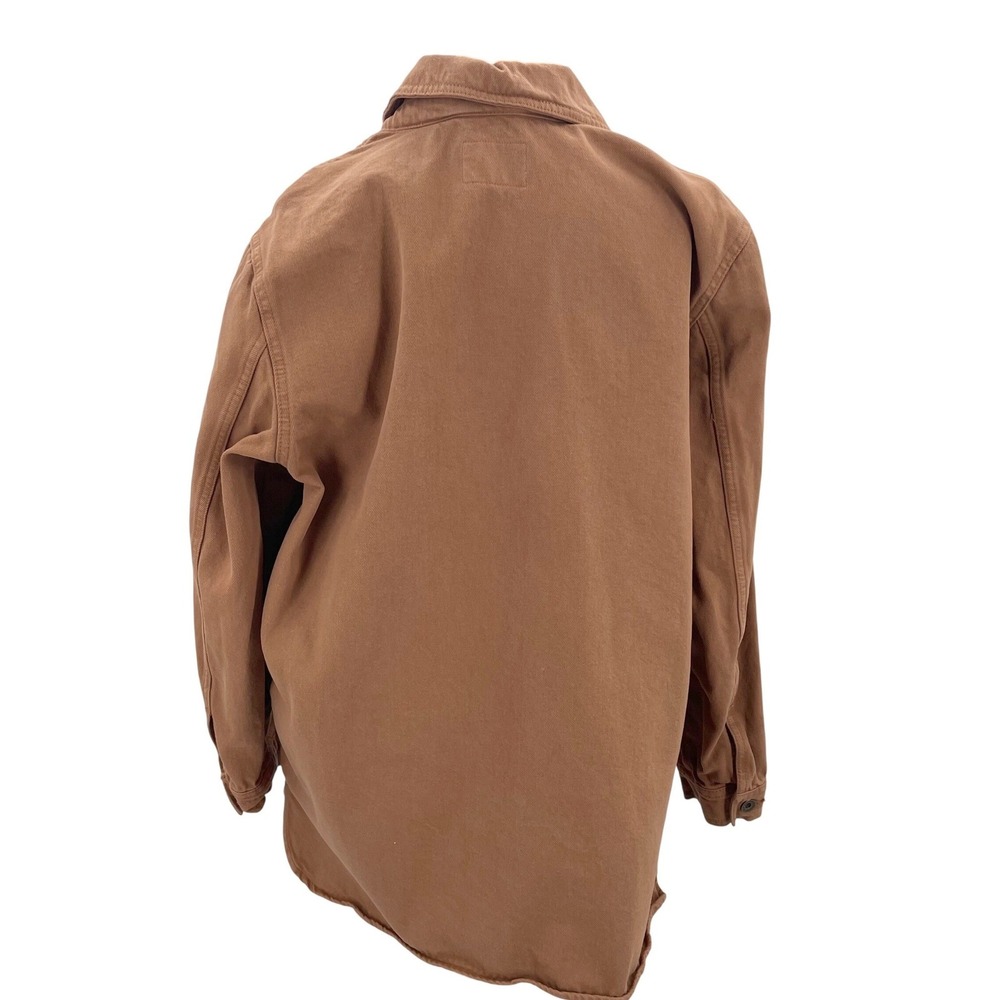 Old Navy Workwear Shack Jacket Miners Gold Cotton Canvas Chore Coat Large 821523 - Picture 4 of 11